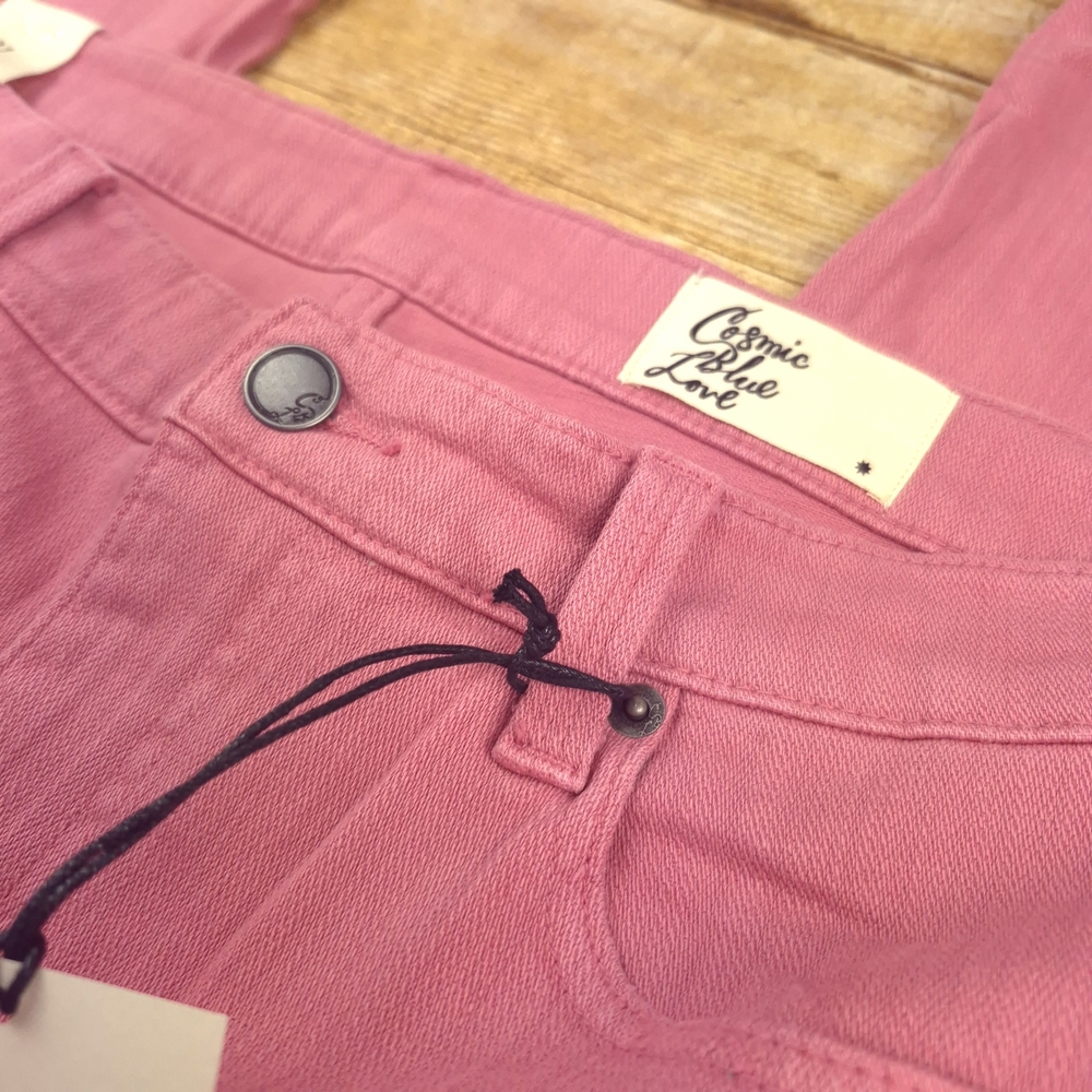 Women's Pink Jeans - Picture 4 of 6